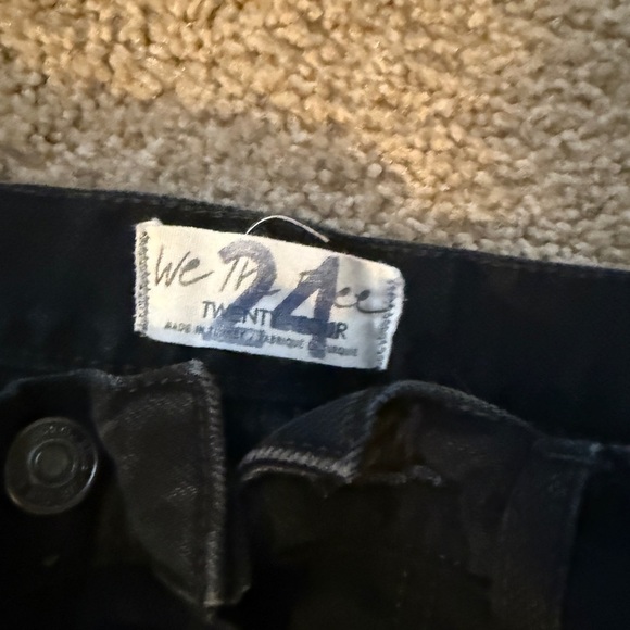 Free People High Waisted Straight Leg Jeans - Picture 5 of 8